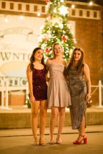 Sina bei ihrem Prom in den USA während ihres Schüleraustauschs in Tennessee